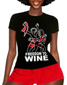 Soley Busu TM Freedom to Wine classic unsex jersey t-shirt is another favorite. We are known for our high quality art designs and premium tees.  This flattering fit created with ring-spun cotton and polyester, feels like your favorite tee when you wear it. It feels soft and light, with just the right amount of stretch. This tee is great for any Caribbean Carnival celebration. Fitted Streetwear T-shirt With Screen Print, Fitted T-shirt With Custom Print For Fan Merchandise, Pop Culture Crew Neck T-shirt With Custom Print, Fitted Graphic T-shirt For Summer, Fitted Graphic Design T-shirt For Summer, Fitted Graphic Print T-shirt, Fitted Crew Neck T-shirt With Graphic Print, Fitted Black T-shirt With Pop Culture Style, Fitted Crew Neck T-shirt With Custom Print