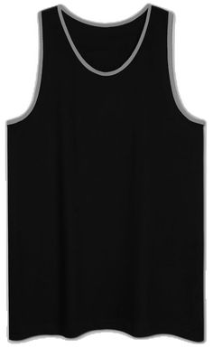 Black Tank T-shirt For Sports, Sporty Black Tank T-shirt, Black Sporty Tank T-shirt, Black Relaxed Fit Tank Top For Streetwear, Black Crew Neck Tank Top For Summer, Black Relaxed Fit Casual Tank Top, Black Relaxed Fit Tank Top, Sporty Black Cotton Tank Top, Basic Black Summer Tank Top