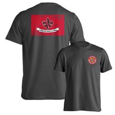 University of Louisiana at Lafayette Ragin' Cajuns Flag Logo Short Sleeve T-Shirt This ULL Ragin' Cajuns short sleeve tee will no doubt be your go-to shirt all year long not only at Cajun Field, but everywhere you go. Wear this tee with Ragin' Cajun pride around campus or at home and let everyone know your loyalty lies with The Ragin' Cajuns of the University of Louisiana at Lafayette! Full front and back high quality printed ULL graphics Regular fit, cotton tee shirt is perfect to lounge around Short Sleeve T-shirt With Sublimation Print, Relaxed Fit Short Sleeve Fan Apparel Shirt, Fan Apparel Shirt With Sublimation Print, Short Sleeve Sublimation Print Fan Apparel Shirt, Short Sleeve Shirt With Sublimation Print For Fans, Flag Logo, Louisiana, Cotton Tee, Short Sleeve Tee