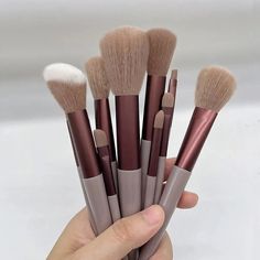 • 13 PCS Makeup Brushes Set :This set includes 13 different brushes, providing a variety of options for your makeup needs. • Soft Make Up Tools :The brushes are made with soft materials, ensuring a gentle application of makeup. • Eye Shadow Foundation Women Cosmetic Brush :This brush set is specifically designed for women, with brushes that are perfect for applying eye shadow and foundation. • Eyeshadow Blush Beauty :The brushes in this set are perfect for creating a variety of makeup looks, fro Round Makeup Brush, Fake Snap Makeup Products, Blush Beauty, Flawless Makeup Application, Makeup Brushes Set, Beauty Brushes, Makeup Needs, Women Cosmetics, Lip Brush