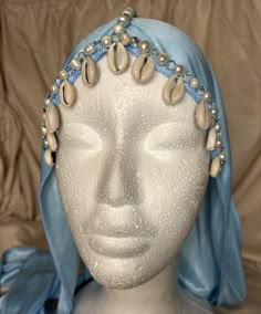 The Ocean Goddess durag is was made with waves of love and a siren's collection of diamonds and pearls harvested from the ocean floor; natural cowrie shells, pearls, and crystal beads. Lay your edges or make your waves swim. Please note the durag material is silk and can absorb any oils or sweat. Hand-washing your headpiece is recommended to ensure it's gems, stones, and beads stay securely attached. Durag With Locs, Adjustable Ocean-inspired Shell Jewelry For Festivals, Adjustable Ocean-inspired Shell Necklace For Festivals, Adjustable Ocean-inspired Shell For Festival, Ocean Goddess, Funky Hats, Diamonds And Pearls, Asoiaf Art, Century Dress