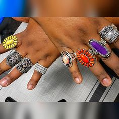 Hi, Enjoy 8 Pc Mix Ring Lot. Rings Come With A Expandable Band. I'm A Size 11 And Can Comfortably Fit Most Of The Rings. We Have Several Different Styles And Colors. Pls Message Me If Interested In Specific Style (E.G. Silver Rings Only) And I Will See If I Can Accommodate. Enjoy For Yourself, Resell, Give Some As A Gift Or Pull Apart To Use For Junk Journaling Or Crafting. The Choice Is Yours! Trendy Handmade Oval Jewelry, Stackable Multicolor Jewelry, Trendy Multicolor Open Ring Jewelry, Multicolor Metal Everyday Jewelry, Multicolor Everyday Metal Jewelry, Everyday Multicolor Metal Jewelry, Handmade Multicolor Metal Rings, Trendy Multicolor Metal Rings, Multicolor Metal Bohemian Rings