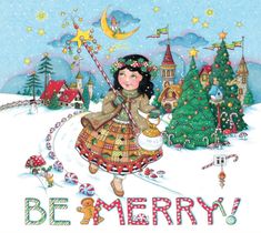 Creation Photo, Holiday Artwork, Be Merry, Classic Holiday, Christmas Paintings, Christmas Illustration