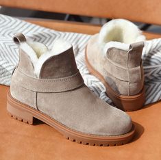 USS Shoes Cristina Women's Booties | ussshoes.com – USS® Shoes Chunky Sole Boots, Cute Winter Boots, Stylish Winter Boots, Walking On The Street, Women Snow Boots, Cute Ankle Boots, Women's Booties, Womens Riding Boots, Trendy Boots