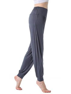 Sku CY-!53105 Material Cotton , Modal Style Loose , Empire , Track Pants , Harem pants Feature Breathable , Hollow , Hole Occasion Sports Seasons Spring , Summer , Autumn , Winter Type Athletic Pants Color COFFEE,BLACK,DEEP GREY Size S,M,L,XL Size Chart: Please consult the size chart we provide for this item's measurements to help you decide which size to buy. Please note: There may be 1-3cm differ due to manual measurement. CMINCH Waist Length S 65 95 M 70 99 L 75 103 XL 80 107 Elastane Yoga Pants, Solid Color Workout Yoga Trousers, Solid Yoga Trousers For Workout, Versatile Ankle-length Harem Pants, Workout Yoga Trousers, Versatile Relaxed Fit Yoga Pants, Versatile Relaxed Fit Yoga Trousers, Versatile Tapered Leg Harem Pants For Loungewear, Comfort Stretch Tapered Leg Workout Pants