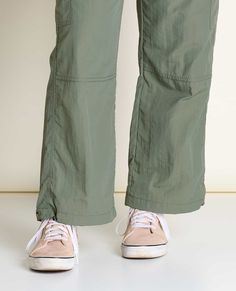 Proof that hiking pants don’t have to be dorky. Ankle length with the option to cinch or not, keep your snacks safe in velcro flap cargo pockets and your midsection pinch-free with encased elastic. Outdoor Parachute Pants With Cargo Pockets And Straight Leg, Outdoor Straight Leg Parachute Pants With Cargo Pockets, Outdoor Straight Leg Cargo Parachute Pants, Utility Cargo Pants With Hip Pockets For Outdoor Activities, Utility Cargo Pants With Hip Pockets For Outdoor, Practical Cargo Pants For Outdoor Activities, Practical Cargo Pants With Multiple Pockets For Outdoor, Nylon Outdoor Pants With Belt Loops, Utility Hiking Bottoms With Side Pockets