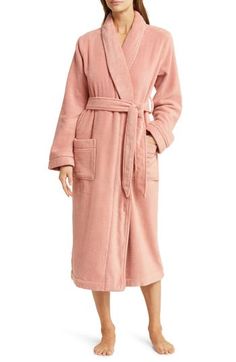 Terry Cloth Robe, Terry Robe, Luxury Robes, Pink Glass, Terry Cloth, Slip On, Nordstrom, Size Medium, Shower