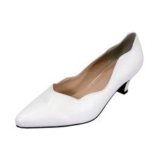 PEERAGE Makenzie women's extra wide width scallop topliner with a 1.5" low-heel pointed toe shoe features a cushioned back counter and insole with a rubber sole for maximum surface traction. The eco-friendly microfiber and stain resistant leather is ready to impress for any business occasion. **ATTENTION SHOPPERS** Find a large selection of Wide Width styles at our official retail website FAZPAZ . COM. Signup is Quick and Free, plus receive an instant $20 Gift Credit, Free Shipping and Exchanges Evening Pointed Toe Flats With Low Heel, Pointed Toe Flats With Low Heel For Evening, Elegant Pointed Toe Flats For Formal Occasions, Elegant Formal Pointed Toe Flats Medium Width, White Classic Kitten Heels With Sculpted Heel, Classic White Kitten Heels With Sculpted Heel, Elegant White Pointed Toe Flats With Low Heel, Classic Court Shoes For Spring Wedding, Classic Wedding Court Shoes For Spring