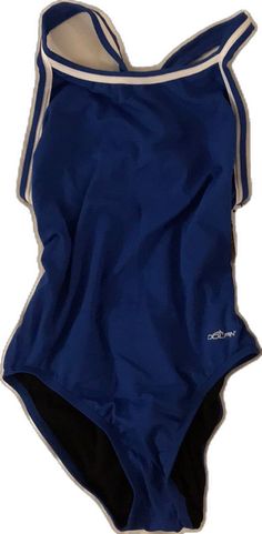 Stretch Blue Bodysuit For Swimming, Blue Sleeveless Sports Swimwear, Sleeveless Blue Sports Swimwear, Sleeveless Blue Swimwear For Training, Sports Blue One-piece Swimwear, Blue One-piece Swimwear For Sports, Blue One-piece Swimwear For Water Polo, Blue Stretch Leotard For Swimming, Sleeveless Blue Leotard For Swimming