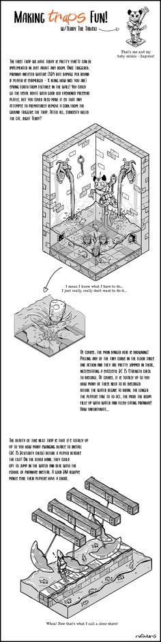 an instruction manual for how to make a mouse trap with the help of two hands