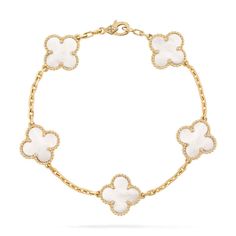 Elevate your style with our Gold Luxury Bracelets Set. Clover Crystals & Tennis Bracelet. Perfect for her. Shop now! Van Cleef And Arpels Jewelry, Van Cleef & Arpels, Preppy Jewelry, Bracelet Rose Gold, Van Cleef And Arpels, Luxury Bracelet, Leaf Bracelet, Jewelry Accessories Ideas, Lucky Clover