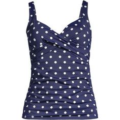 Fitted Tankini With Built-in Liner For Poolside, V-neck Tankini With Adjustable Straps For Pool, Stretch Tankini With Underwire And Built-in Cups, Stretch V-neck Tankini With Built-in Bra, Nylon Tankini With Built-in Bra For Pool, Underwire Tankini, Tankini Swimsuit, Tankini Swimsuit Top, Neck Wrap