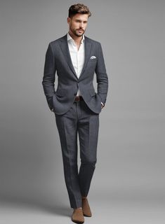 Transform your style with our Italian Linen Zod Blue Suit, a gateway to a spectrum of fashion possibilities. Tailored from pure linen, this suit, with its subtly textured fabric and deep blue color, offers a lasting trend with a personalized touch. Ideal for your upcoming professional or celebratory gatherings, our suit assures a refined and confident look. Get set for your next occasion as our suit effortlessly complements your style and embraces a lasting impression amongst all. Shop now and i Timeless Linen Suits For Work, Timeless Linen Suits, Timeless Linen Suit For Formal Occasions, Elegant Linen Suits With Notch Lapel, Timeless Linen Business Suit, Formal Linen Suit With Suit Collar, Formal Linen Suits With Suit Collar, Classic Linen Suits For Workwear, Tailored Linen Business Suit