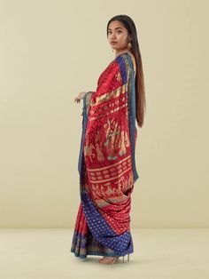 Step into sophistication with our Red Paithani Print Crepe Saree from the Sarees collection. This elegant saree showcases a striking red Paithani print on lightweight crepe fabric, combining traditional charm with modern elegance. The vibrant color and intricate design make it a perfect choice for special occasions. Care Instructions: Dry clean or gentle hand wash in cold water to preserve the fabric quality and colors. Crepe Saree, Elegant Saree, Sarees Collection, Stylish Sarees, Crepe Fabric, Saree Collection, Sarees Online, Intricate Design, Indian Outfits