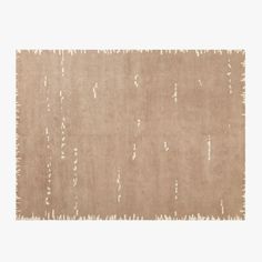 a beige rug with white lines on it