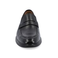 The Keith dress loafer from Vance Co. will take you from work to an evening out with ease. Their 12 mm Tru Comfort Foam� massaging insole and soft vegan leather will keep your feet comfortable during your daily activities. To make this shoe better its round toe and durable rubber outsole make them an instant classic. Dress Loafers, Black 13, Penny Loafers, Penny, Vegan Leather, Loafers, Leather, Black