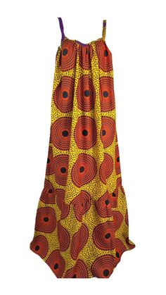 Ankara Silk maxi dress is made with a poly blend. It can be styled in different ways, you can dress it up with high heels or dress down with flats/sneakers. *PLEASE NOTE for this item, size US/UK - L/XL - Length is 62/63Inches. Other prints are also available, kindly start a conversation to ask for more information and pics.Contact us for custom looks and more style options. Sizing 🌺 This is a free size for the size range stated for it. For CUSTOM pls contact us, we will require your US/UK size Bohemian Stretch Dresses For Vacation, Orange Maxi Dress For Dress Down Occasions, Yellow Stretch Maxi Dress For Beach, Fitted Orange Maxi Dress For Dress Down Occasions, Fitted Ankle-length Maxi Dress For Spring, One Size Summer Maxi Dress, Fitted Maxi Dress For Beach, Flowy Long Maxi Skirt For Beach, Fitted Maxi Dress For The Beach