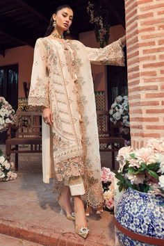 Brand: MotifzProduct Code: 4426-JANNATCollection: Motifz Premium Embroidered Lawn CollectionFabric: Lawn DESIGN DETAILS: Schiffli Embroidered Lawn Front 1.15 M Dyed Lawn Back 1.15 M Embroidered Patch A For Front Daman 0.92 M Schiffli Embroidered Patch B For Front Daman 1.84 M Schiffli Embroidered Lawn Sleeves 0.67 M Schiffli Sleeves Embroidered Patch 0.92 M Embroidered Organza Dupatta 2 M Schiffli Dupatta Embroidered Pallu Patch 2 Pc Dyed Cotton Trouser 2.5 M DISCLAIMER: Lining, Laces, and Tassels are not included in unstitched variants. Embellishment items in stitched outfits are subject to market availability The actual colors of the outfit may vary from the colors being displayed on your device. CARE INSTRUCTIONS: Extra Fabric Has Been Used For Shoot Original Color May Vary Slightly Fro Mehndi Outfits, Lawn Design, Chiffon Collection, Embroidered Organza, Velvet Collection, Modest Wear, Organza Dupatta, Suit Fabric, Pakistani Outfits