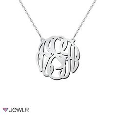 A monogram pendant is created by using a combination of 3 initials to form a unique symbol tailored to an individual. The monogram is laser cut from a uniform sheet of metal in the initials of your choice. You can personalize it even more with a charm or birthstone. Small Henna Tattoos, Cute Couple Tattoos, Small Butterfly Tattoo, Silver Diamond Jewelry, Unique Symbols, Monogram Pendant, Name Pendant, Black Onyx Necklace, Horse Jewelry