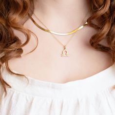 Say hello to your newest go-to necklace! Ready to add some serious sparkle to your look? Look no further than our 3.5mm Herringbone Chain necklace! Featuring .925 solid Sterling Silver in three versatile lengths (16, 18, and 20 inch) it's perfect for layering! Shine on sister! Also available in silver! Libra Dates, Libra Necklace, Simulated Diamond Rings, Herringbone Chain, Zodiac Necklace, Zodiac Pendant, Libra Zodiac, Zodiac Necklaces, Shine On