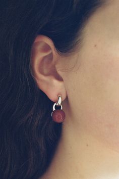 Everyday Earrings In Carnelian | Sophie Buhai Silversmith Earrings, Mobile Earrings, Looking Into The Distance, Chunky Silver Jewellery, Carnelian Earrings, Winter 2025, Pearl Drop Necklace, Diamonds Rings, Carnelian Jewelry