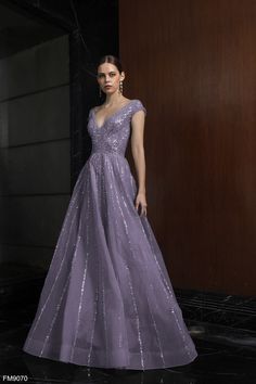 Indulge in elegance with the Azzure Couture FM9070 evening dress from the Spring 2024 Collection. Embrace sophistication and grace with every step in this exquisite gown. Elevate your style to new heights. Plastic Dress, Exquisite Gowns, Dress Cover, Spring 2024, 2024 Collection, Elevate Your Style, Dress Backs, Light Purple, Blue And Silver