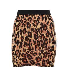 Bring an enviable dose of glamor to your after-dark edit with the Manette miniskirt from Staud. Distinguished by its stylish leopard-print, it's knit from a stretchy, compact fabric to a figure-hugging, high-rise fit. | STAUD Manette leopard-print miniskirt After Dark, Leopard Print, Womens Bottoms, Color Design, Mini Skirts, Bring It On, Luxury Fashion, Knitting, Fabric