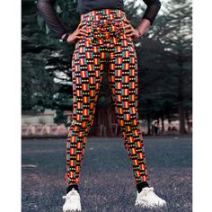 Culture Meets Style Make a statement with these striking African Print leggings. Available in one versatile size, these leggings are perfect for those looking to bring some cultural vibrancy to their casual wardrobe. Featuring bold African patterns and soft, flexible fabric, these leggings provide both comfort and standout style. When it comes to celebrating African culture and looking fabulous while doing so, our African print Leggings are second to none. Featuring the striking Pan Africa Kente High Waist Multicolor Fitted Leggings, Trendy High Waist Multicolor Leggings, Fitted Multicolor Leggings For Fall, Casual Multicolor High Waist Leggings, Fitted Multicolor Tights, Fall Multicolor Fitted Leggings, Multicolor High Waist Leggings For Yoga, High Waist Multicolor Leggings For Yoga, Casual Multicolor Yoga Tights