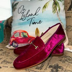 Sam Edelman Nwob! Raspberry Velvet Lior Bit Loafer Shoes Size 6 Formal Low-top Loafers For Fall, Formal Low-top Loafers, Bit Loafers, Shoes Size 6, Women's Loafers, Sam Edelman Shoes, Loafers For Women, Sam Edelman, Loafer Shoes