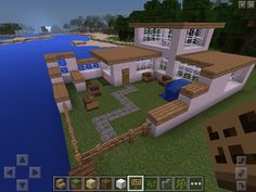 an image of a house in minecraft