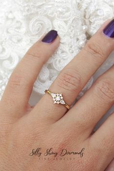 Dainty Cluster Ring With Rose Cut Diamonds For Promise, Delicate Solitaire Diamond Ring For Proposal, Delicate Diamond Ring For Proposal, Dainty Diamond Proposal Ring, Dainty Diamond Ring For Proposal, Dainty Cluster Ring With Single Cut Diamonds For Anniversary, Dainty Cluster Ring With Single Cut Diamonds For Promise, Delicate Round Cut Diamond Ring For Proposal, Delicate Rose Cut Diamond Proposal Ring