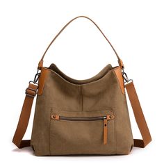 Color: Coffee Bucket Bag Style, Mothers Bag, Canvas Crossbody Bag, Crossbody Messenger Bag, Canvas Handbags, Casual Tote, Shoulder Messenger Bag, Canvas Shoulder Bag, Shoulder Tote Bag