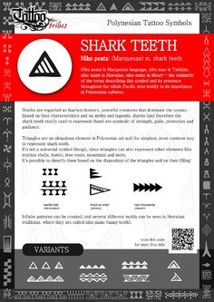 an advertisement for shark teeth on the front cover of a magazine, with different symbols