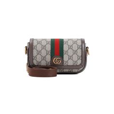 Gg Supreme Super Mini Bag Gucci Brown Coated Canvas Shoulder Bag, Brown Gucci Coated Canvas Shoulder Bag, Gucci Crossbody Satchel, Gucci Crossbody Satchel With Top Carry Handle, Gucci Rectangular Everyday Bag, Gucci Rectangular Bag For Everyday Use, Gucci Top Handle Shoulder Bag, Gucci Travel Satchel Bag, Gucci Brown Shoulder Bag With Adjustable Strap