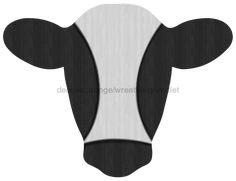 Cow Sign Wood Sign Door Hanger Decoe-W-472 22 Door Hanger Design, Wood Door Hanger, Cow Design, Hanger Design, Sign Materials, Wood Door Hangers, Print Flower, The Cow, A Cow