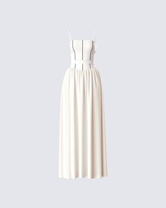 Make a lasting impression in this ivory cotton maxi dress  🤍 With black contrast piping trim and a fitted bodice, this gorgeous piece made from cotton poplin fabric is the kind of look that will effortlessly bring all of the attention straight to you 🙌 Classic Summer Maxi Dress With Fitted Bodice, White Fitted Bodice Maxi Sundress, White Lined Maxi Dress With Fitted Bodice, White Fitted Bodice Maxi Dress With Lining, White Fitted Bodice Maxi Dress Lined, A-line Maxi Dress Lined For Daywear, White Fitted Lined Maxi Dress, Lined Maxi Dress With Fitted Bodice, Fitted White Maxi Dress With Lined Bodice