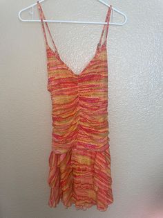 cute colorful dress sz XL Great condition Polyester Multicolor V-neck Mini Dress With Vibrant Print, Colorful V-neck Mini Dress For Summer, Colorful V-neck Dress For Day Out, Casual Party Dress With Colorful Pattern, Casual Colorful Patterned Party Dress, Summer Dresses With Colorful Pattern, Colorful V-neck Mini Dress, Vibrant Multicolor V-neck Dress, Fun Dresses With Vibrant Print For Day Out