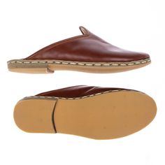 Made in Turkey 100% Handmade Hand-Stitched Natural Leather Upper Natural Leather Lining Water Buffalo Leather Sole Replaceable Rubber Outsole Brown Slippers, Handmade Slippers, Flat Slippers, Water Buffalo, Summer Slippers, Flat Slipper, Leather Slippers, Buffalo Leather, Local Artisans