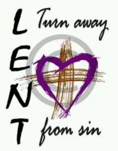 a cross and heart with the words i love you from sin written in purple ink