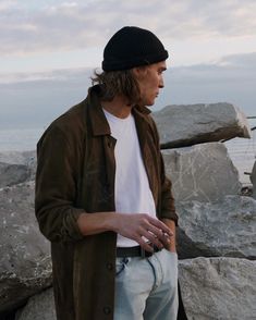 Long Hair Men, Boy Fits, Mens Outfit Inspiration, Cool Fits, Men Fashion Casual Outfits, Streetwear Men Outfits, Mens Casual Outfits, Mens Streetwear