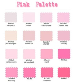 the pink palette is an easy way to use it for your own color scheme,