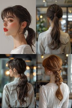 Hairstyles Sleek, Short Braid, Hairstyle Art, Bun Easy, Short Bleached Hair, Style 2025, Hairstyle Braids