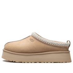 (WMNS) UGG Tazz Slipper 'Sand' 1122553-SAN Fame Clothes, Tazz Slipper, Ugg Ultra Mini, Nike Vomero, Loungewear Luxury, Walking On Clouds