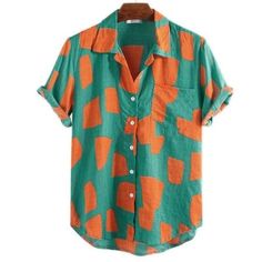 Color Box Shirt – Shirts In Style Collared Cotton T-shirt For Beach, Summer Multicolor Collared T-shirt, Trendy Green Printed Shirt, Collared Multicolor T-shirt For Summer, Collared Cotton T-shirt For The Beach, Blue Cotton Short Sleeve Shirt For Summer, Multicolor Collared T-shirt For Summer, Collared Cotton Beach T-shirt, Blue Cotton Camp Shirt For Summer