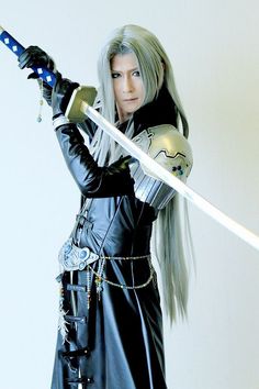 Sephiroth Dissidia, Sephiroth Cosplay, Cinderella Cartoon, Cos Man, Cosplay Inspo, Cos Play, Cosplay Photos