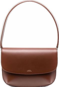 Shoulder Bag Brown, Chestnut Brown, Chestnut, A P, Long Tops, Leather Shoulder Bag, Brown Leather, Fashion Branding, Shoulder Bag