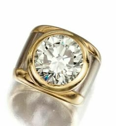 Fine Diamond Jewelry, Bridal Ring Sets, Buying Diamonds, Diamond Solitaire Engagement Ring, Ring Ideas, Wide Bands, All That Glitters, Bling Bling, Diamond Rings