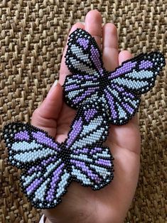 We have three sizes for the mariposas Small - Monarch Medium - Yellow | red | purple | green Large - Monarch | Yellow, red & white ... Butterflies are deep and powerful representations of life. Butterflies are beautiful and have mystery, symbolism, and meaning and are a metaphor representing spiritual rebirth, transformation, change, hope, and life 🦋✨ Beaded Mariposas! Handmade earrings by Embera Chamí indigenous communities from Colombia. Bohemian Butterfly Jewelry For Festivals, Handmade Butterfly Jewelry For Festivals, Handmade Butterfly Shaped Jewelry For Festivals, Spiritual Beaded Earrings Gift, Spiritual Beaded Earrings For Gift, White Beaded Butterfly-shaped Jewelry, Bohemian Butterfly Shaped Beaded Jewelry, Bohemian Butterfly Beaded Jewelry, White Beaded Butterfly Shaped Jewelry