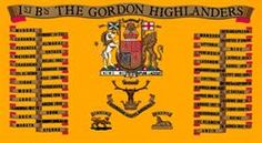 the gradn highlands coat of arms on an orange background