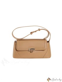 BirdinBag - Stylish Womens Shoulder Bag Backpack in Trendy Solid Color - New Arrival Trendy Shoulder Bag Backpack With Hasp Closure, School Tote Shoulder Bag With Hasp Closure, Beige Rectangular Bag With Hasp Closure, Beige Square Bag With Hasp Closure, Square Beige Bag With Hasp Closure, Satchel Backpack With Hasp Closure For Daily Use, Rectangular Flap Bag With Large Capacity For School, Square Flap Bag With Hasp Closure For Daily Use, School Shoulder Baguette Bag With Detachable Strap